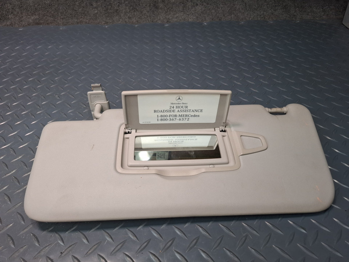 2012-2015 Mercedes W166 Ml-class Set of 4 Front Left & Right Sun Visor Beige