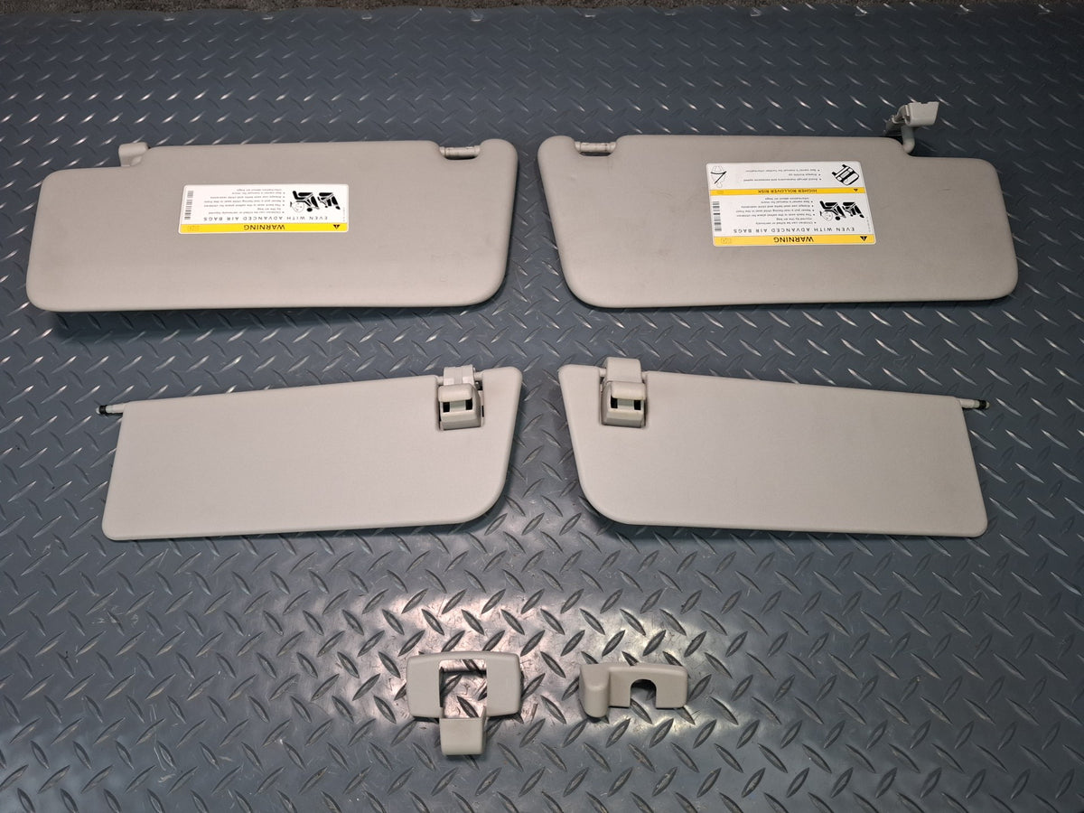 2012-2015 Mercedes W166 Ml-class Set of 4 Front Left & Right Sun Visor Beige