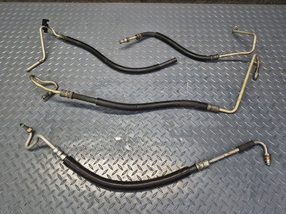 2003-2007 Hummer H2 Power Steering Pressure Hose Tube Pipe Line Set of 4