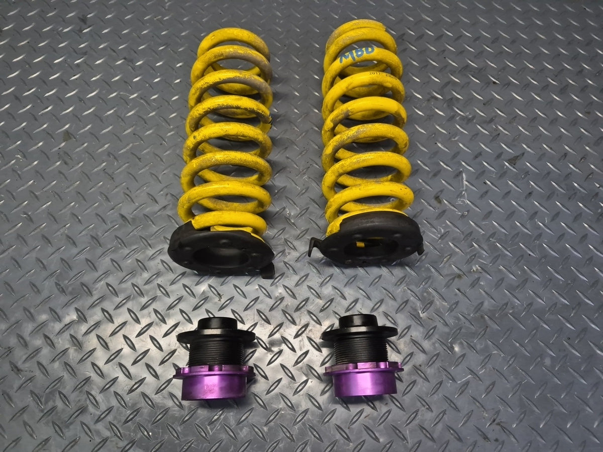 2008-2011 BMW E90 M3 Sedan Rear KW Coilover Adjustable Coil Spring Set of 2