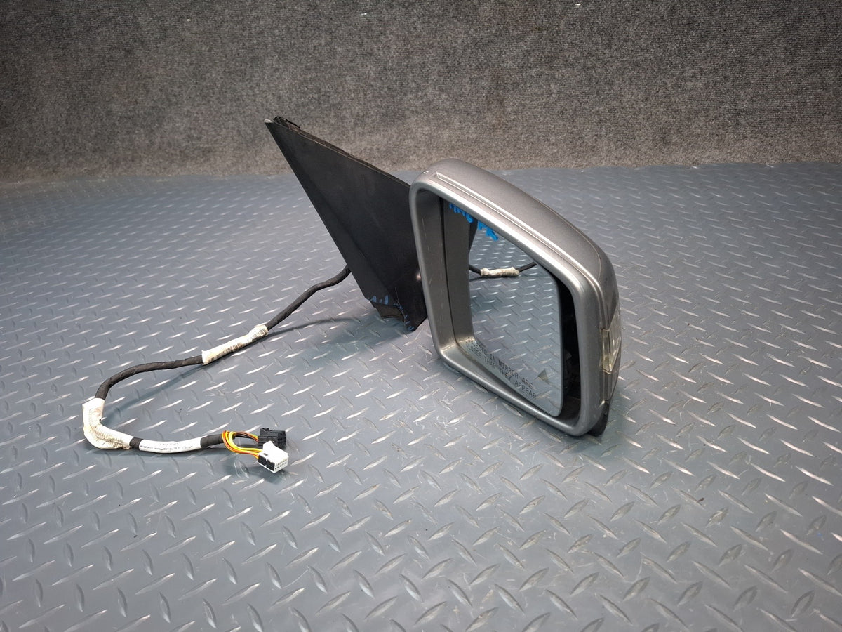 12-15 Mercedes W166 Right Door Heated Side View Mirror W/ Blind Spot Damaged