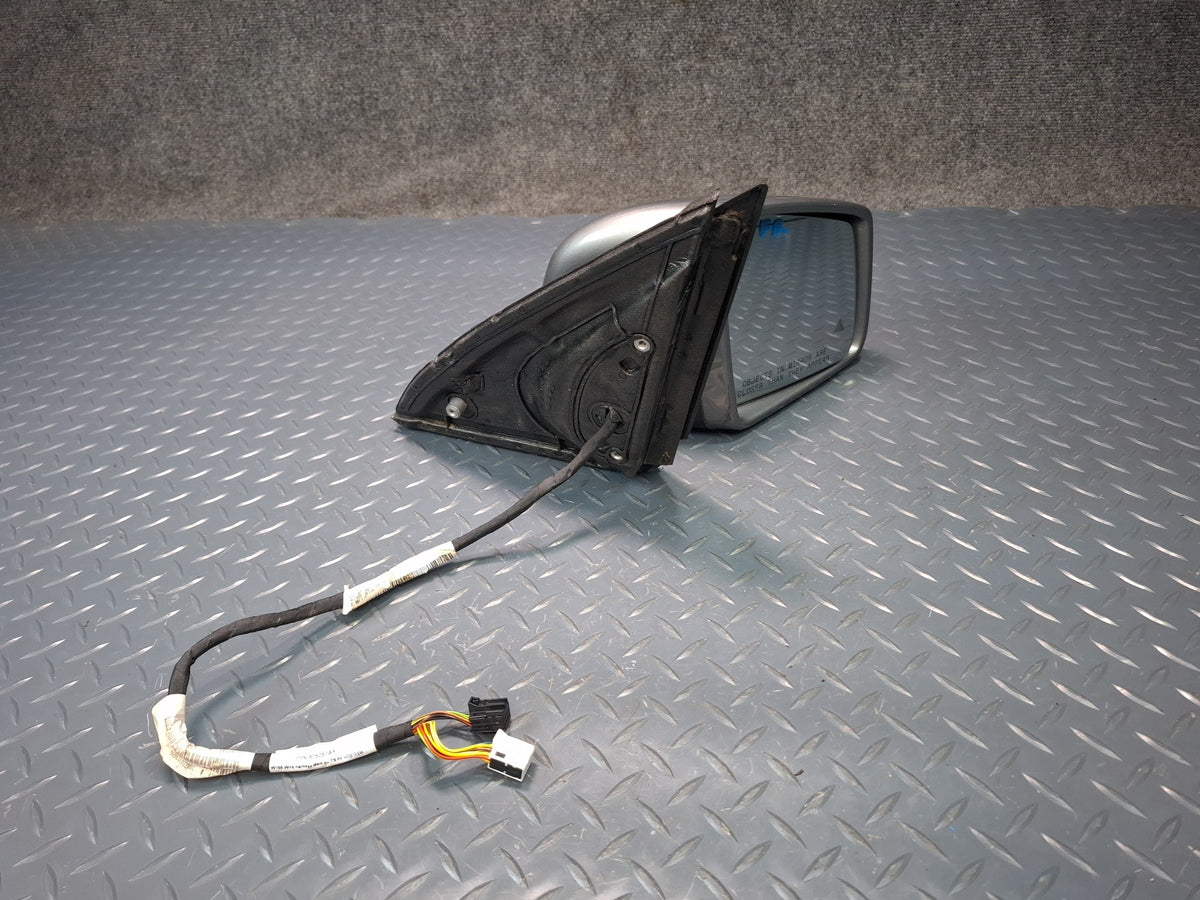 12-15 Mercedes W166 Right Door Heated Side View Mirror W/ Blind Spot Damaged