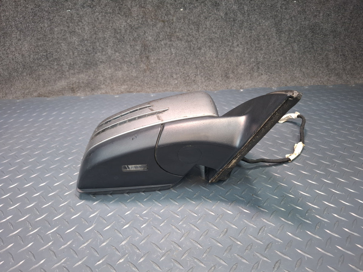 12-15 Mercedes W166 Right Door Heated Side View Mirror W/ Blind Spot Damaged