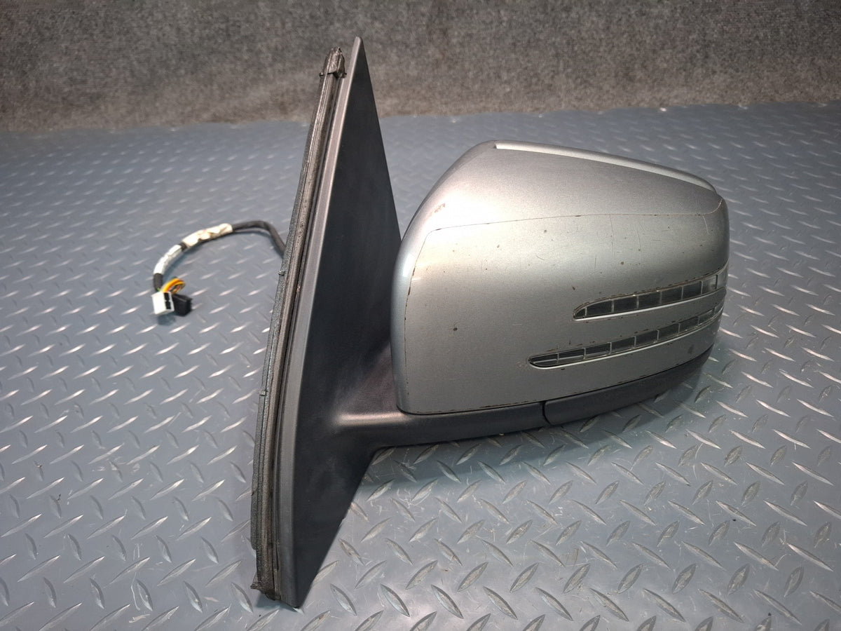 2012-2015 Mercedes W166 Left Door Heated Side View Mirror W/ Blind Spot