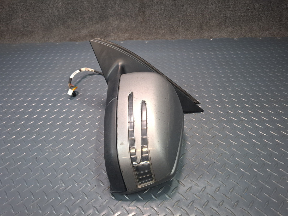 2012-2015 Mercedes W166 Left Door Heated Side View Mirror W/ Blind Spot