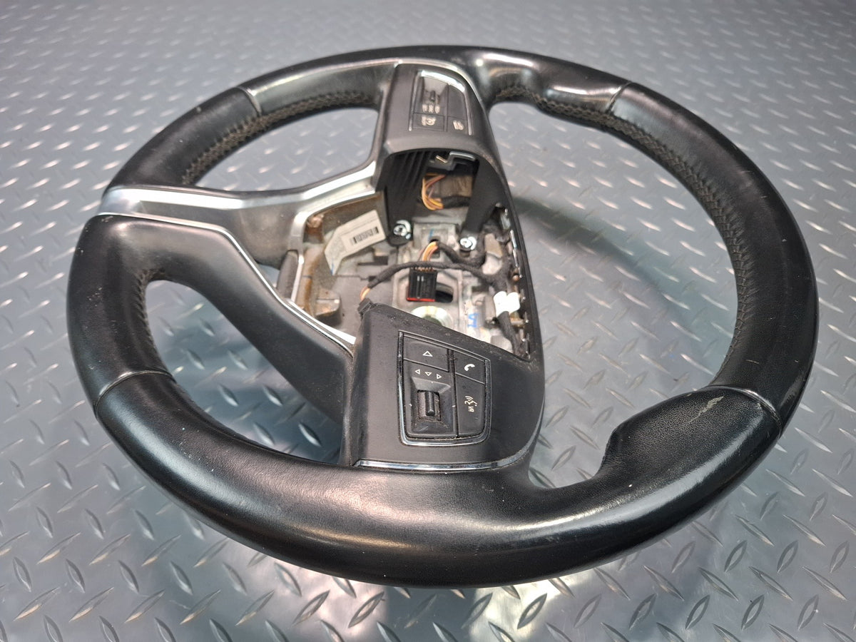 2017-2020 Maserati Levante M161 Leather Steering Wheel w Controls & Shifters