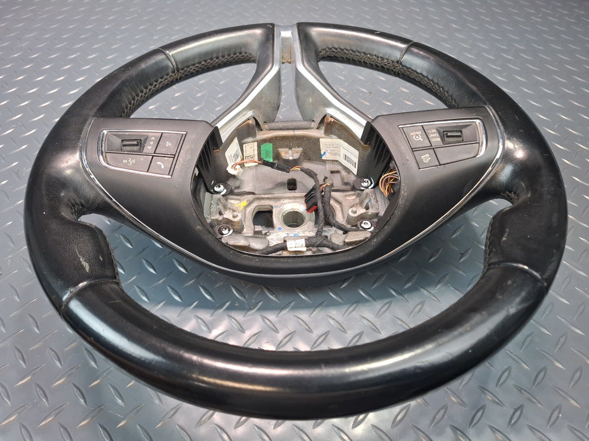 2017-2020 Maserati Levante M161 Leather Steering Wheel w Controls & Shifters