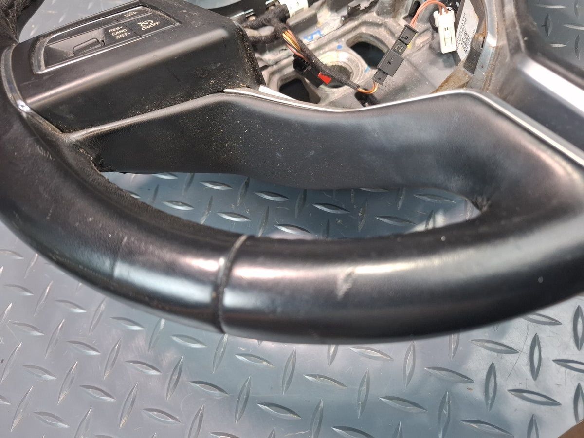 2017-2020 Maserati Levante M161 Leather Steering Wheel w Controls & Shifters