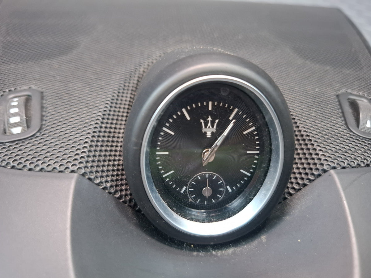 2017-2020 Maserati Levante M161 Dash Center Speaker Trim Grille Panel w Clock