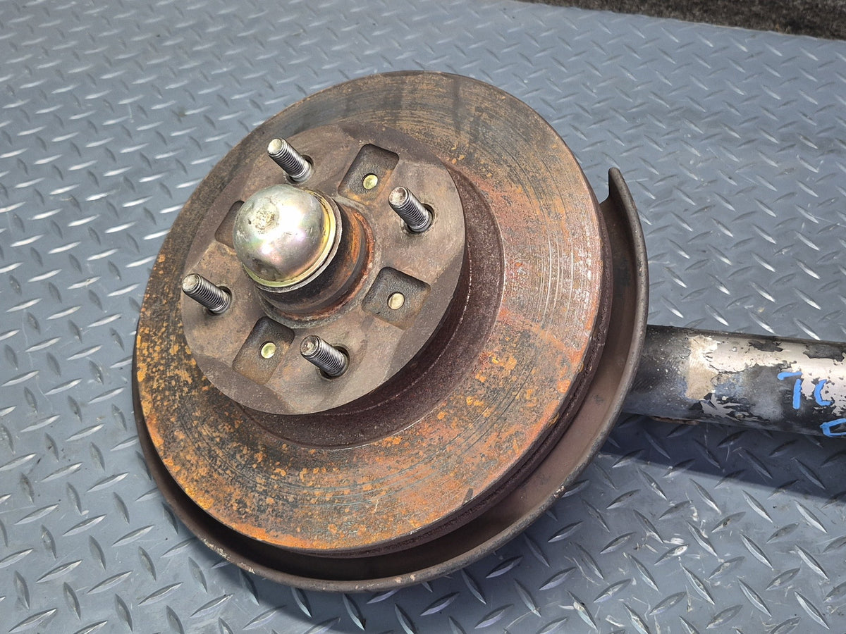 84-88 Toyota Cressida MX73 Front Left Spindle Knuckle Wheel Hub Strut Rotor OEM