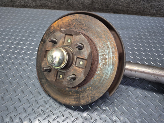 84-88 Toyota Cressida MX73 Front Right Spindle Knuckle Wheel Hub Strut Rotor OEM
