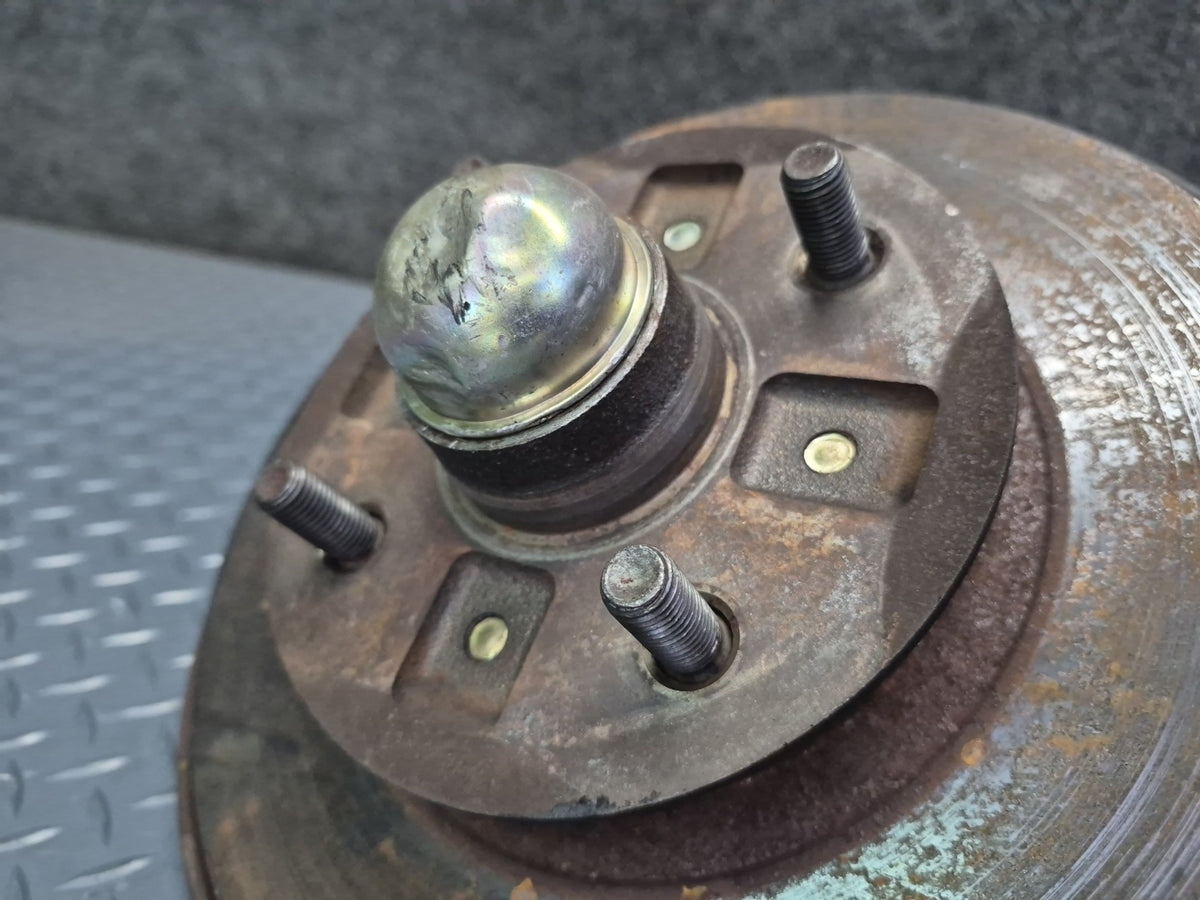 84-88 Toyota Cressida MX73 Front Right Spindle Knuckle Wheel Hub Strut Rotor OEM