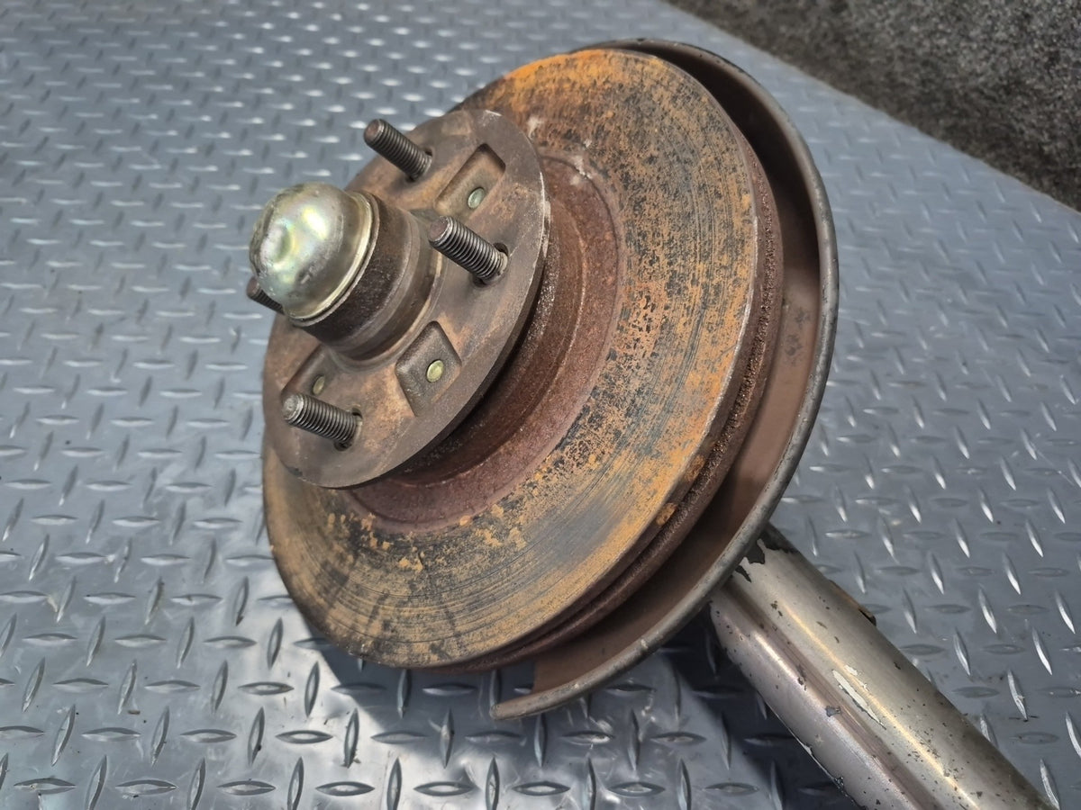 84-88 Toyota Cressida MX73 Front Right Spindle Knuckle Wheel Hub Strut Rotor OEM