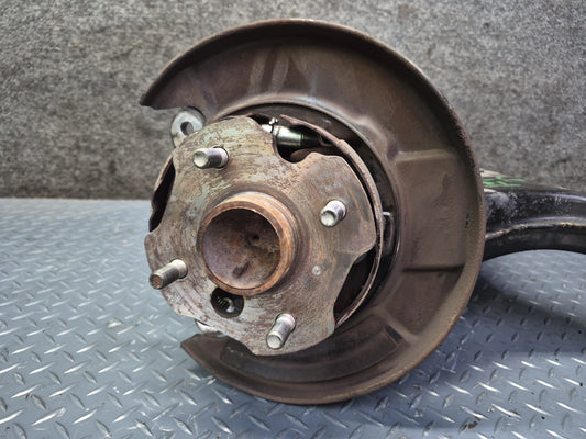 84-88 Toyota Cressida MX73 Rear Left Trailing Arm Wheel Hub Spindle Knuckle OEM