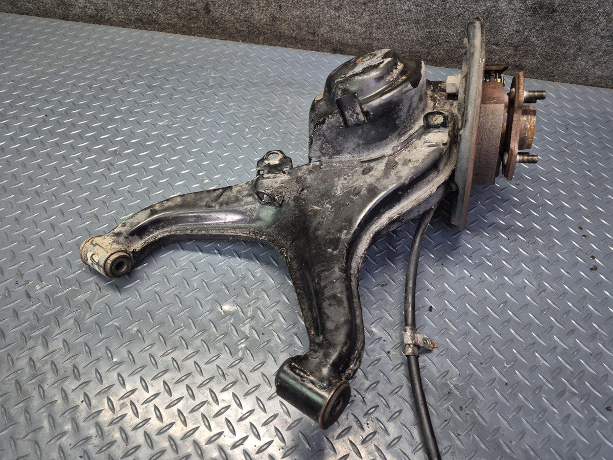 84-88 Toyota Cressida MX73 Rear Left Trailing Arm Wheel Hub Spindle Knuckle OEM