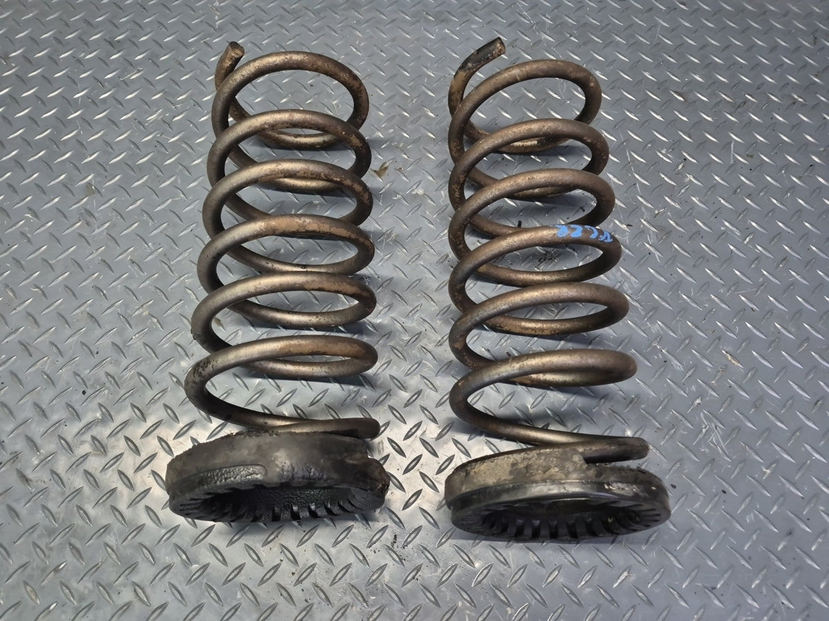 84-86 Toyota Cressida MX73 Sedan Set of 2 Rear Left & Right Coil Spring OEM