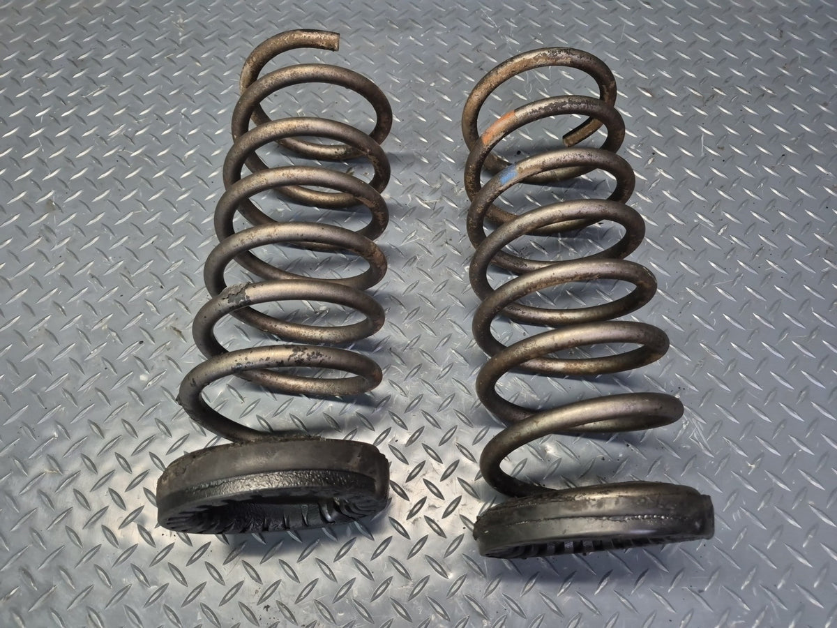 84-86 Toyota Cressida MX73 Sedan Set of 2 Rear Left & Right Coil Spring OEM