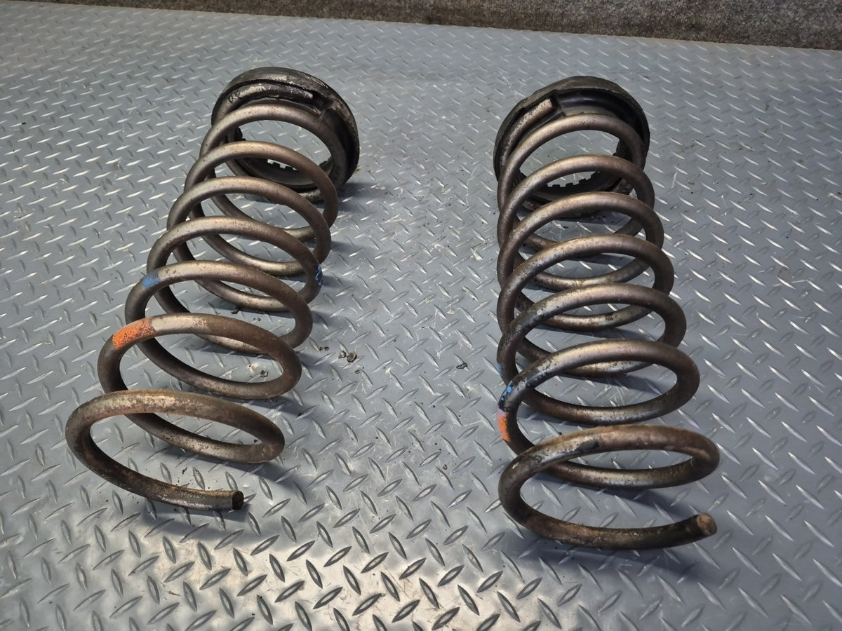 84-86 Toyota Cressida MX73 Sedan Set of 2 Rear Left & Right Coil Spring OEM