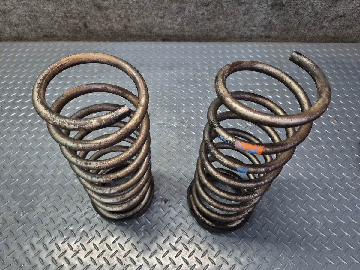 84-86 Toyota Cressida MX73 Sedan Set of 2 Rear Left & Right Coil Spring OEM