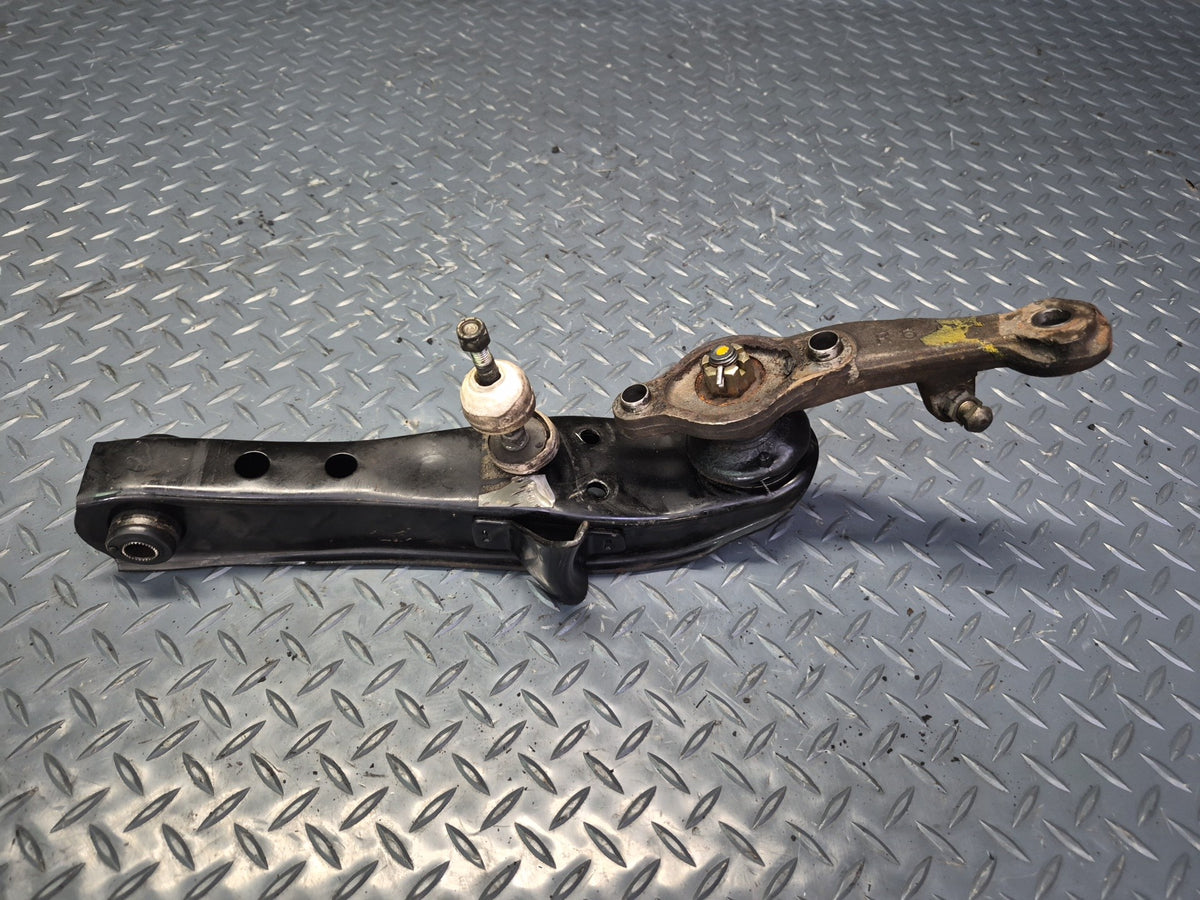 85-88 Toyota Cressida MX73 Sedan Front Right Suspension Lower Arm w Rod Set OEM