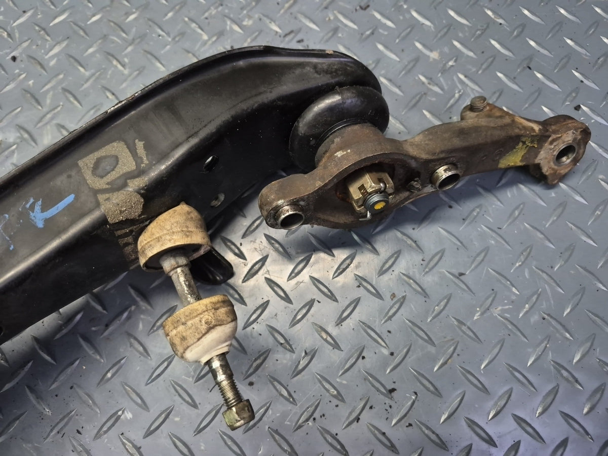 85-88 Toyota Cressida MX73 Sedan Front Right Suspension Lower Arm w Rod Set OEM