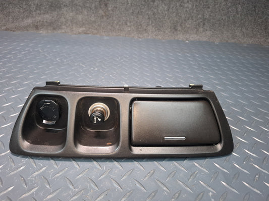 2003-2007 Lexus UZJ100L LX470 Dash Center Ash Tray W/ Power Outlet Black