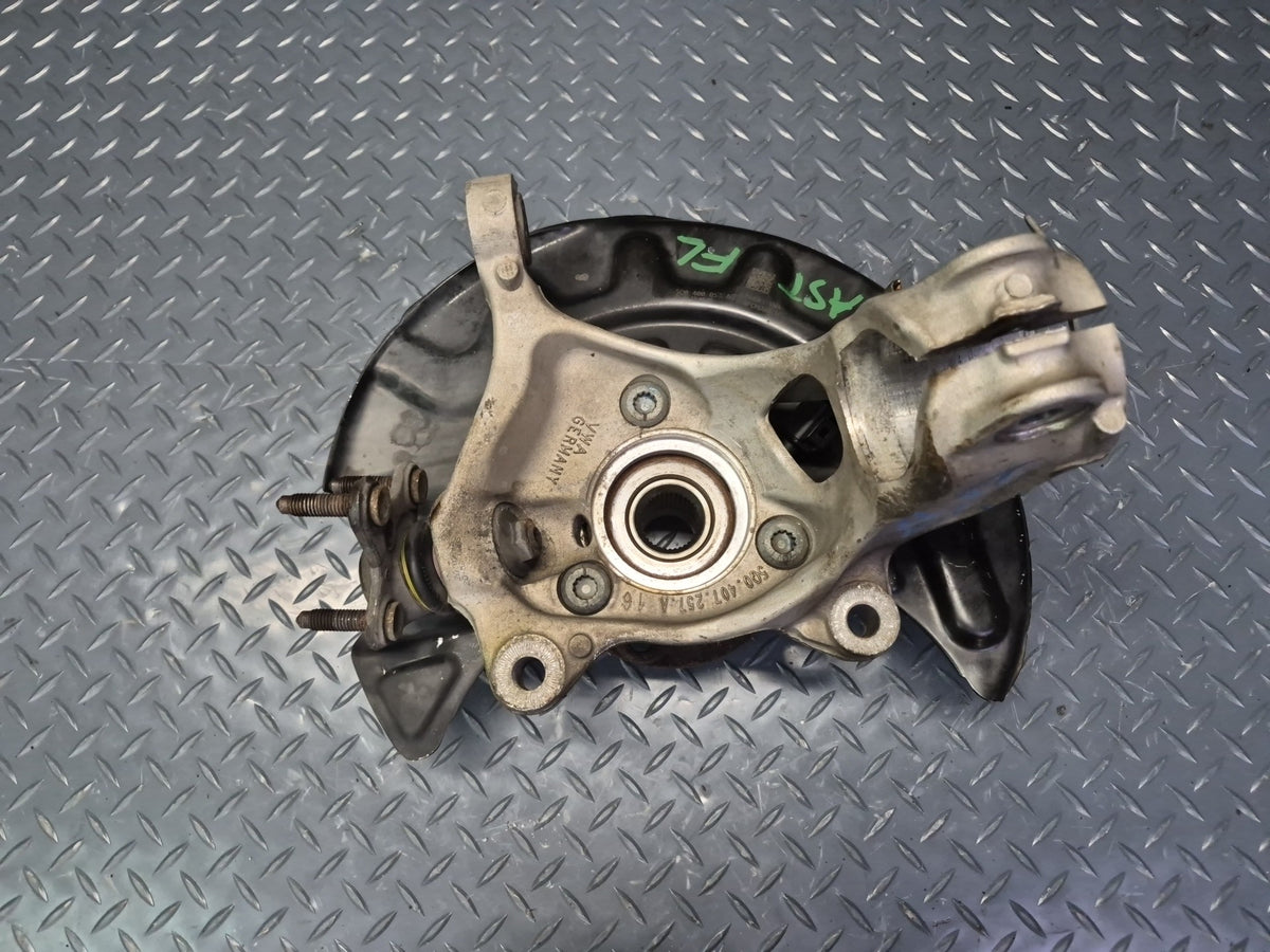 15-20 Audi S3 8VS AWD Sedan Front Left Spindle Knuckle Wheel Hub 112K OEM