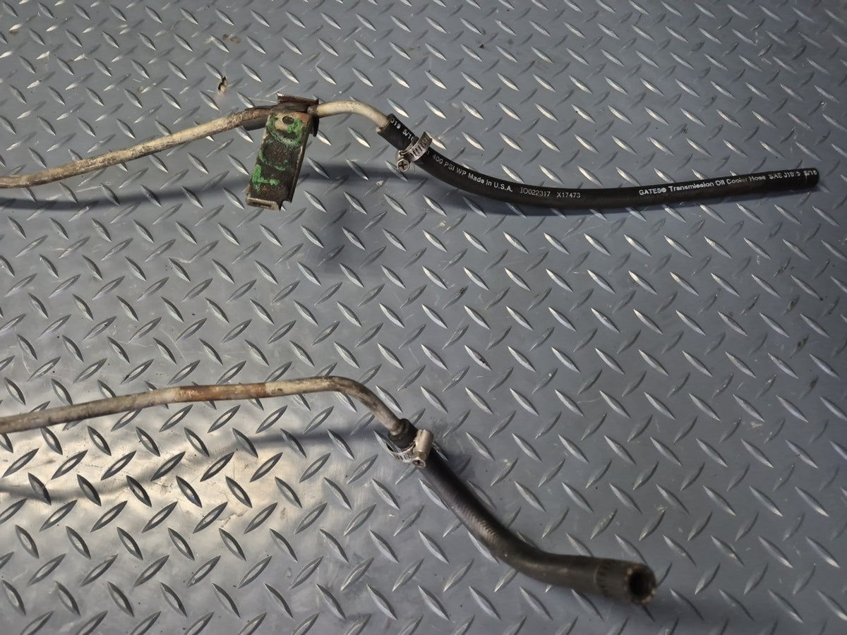 84-86 Toyota Cressida MX73 A43DE A/T Transmission Oil Cooler Hose Pipe Line OEM