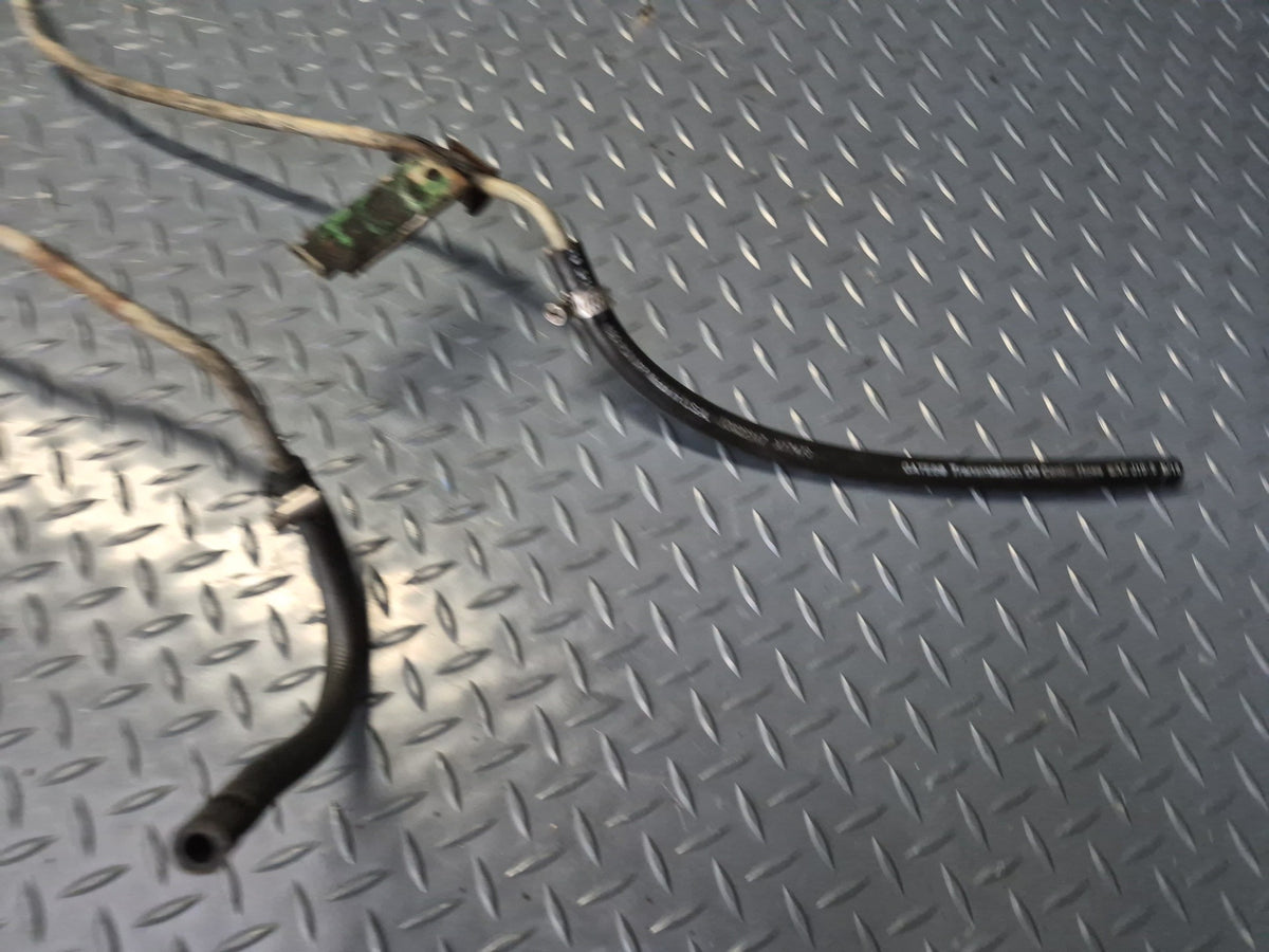84-86 Toyota Cressida MX73 A43DE A/T Transmission Oil Cooler Hose Pipe Line OEM