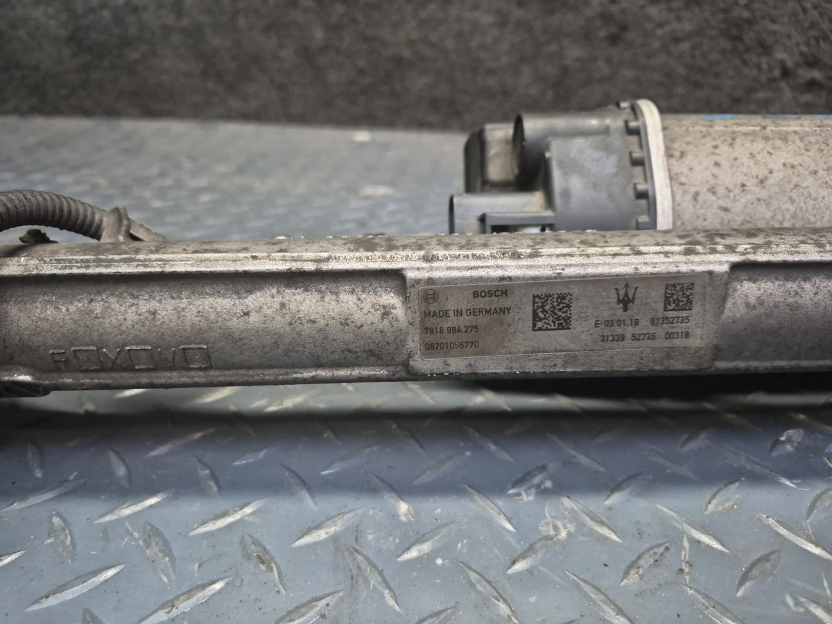 17-20 Maserati Levante M161 3.0L AWD Electric Power Steering Rack & Pinion 88K