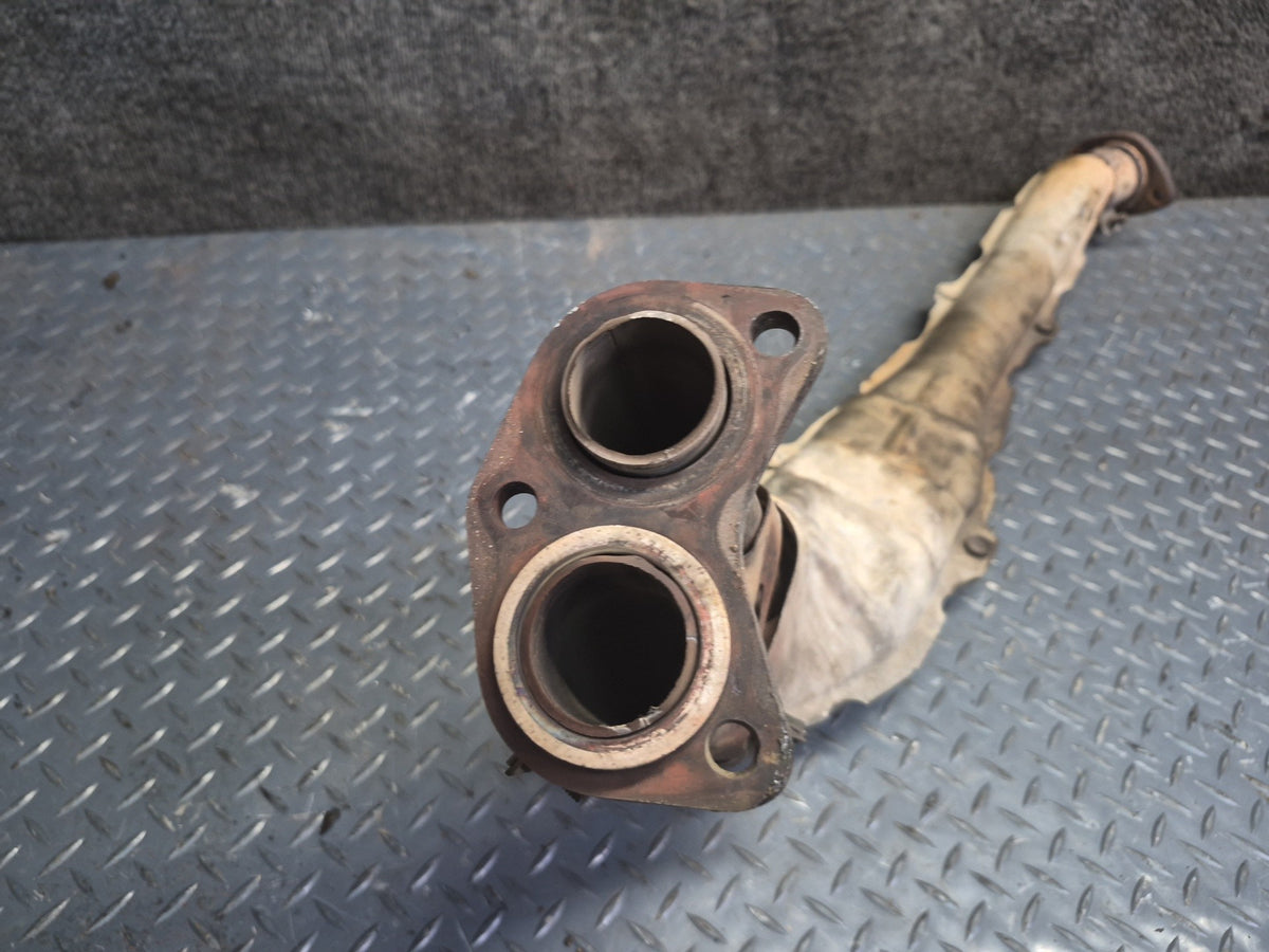 84-86 Toyota Cressida MX73 2.8L 5M-GE Front Exhaust Pipe Line OEM