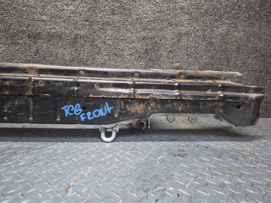 84-88 Toyota Cressida MX73 Sedan Rear Bumper Reinforcement Impact Bar OEM