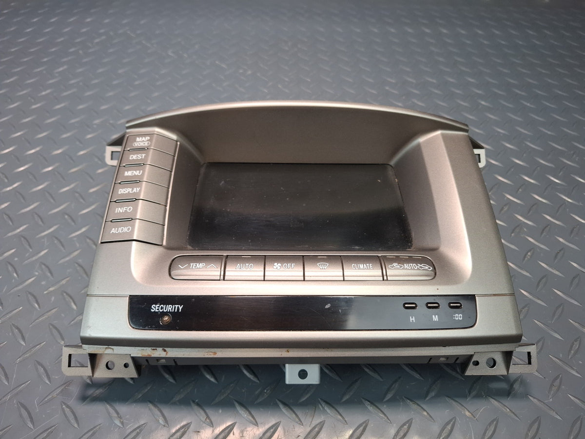 2004-2007 Lexus UZJ100L LX470 Dash GPS Navigation Screen Display 86111-60172