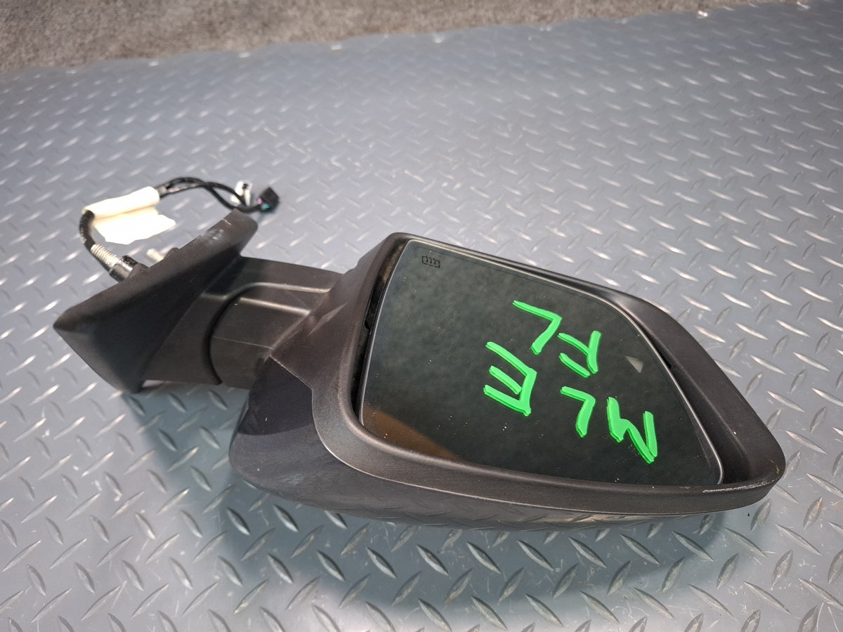 17-20 Maserati Levante M161 Left Exterior Heated Side View Mirror w Blind Spot