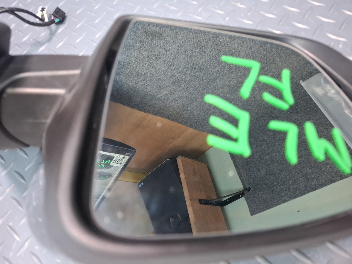 17-20 Maserati Levante M161 Left Exterior Heated Side View Mirror w Blind Spot