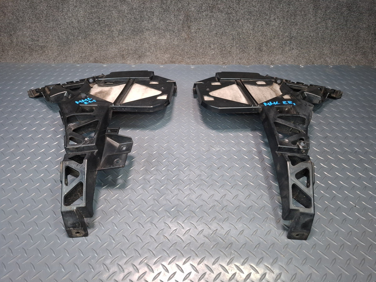 2012-2015 Mercedes W166 Ml-class Set of 2 Rear Bumper Side Mount Bracket Support