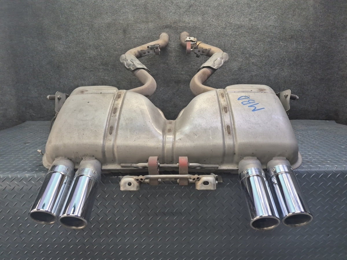 2008-2011 BMW E90 M3 Sedan Rear Exhaust Muffler w Tips 7840575
