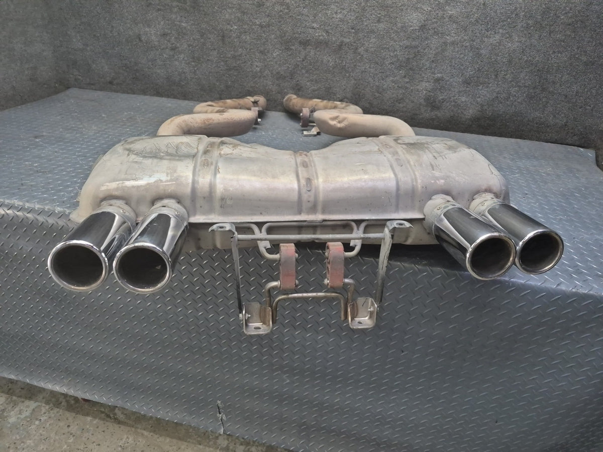 2008-2011 BMW E90 M3 Sedan Rear Exhaust Muffler w Tips 7840575