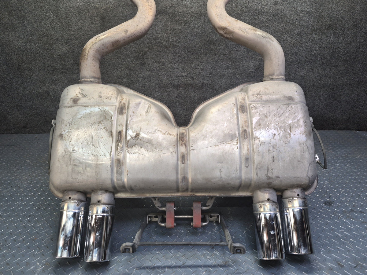 2008-2011 BMW E90 M3 Sedan Rear Exhaust Muffler w Tips 7840575