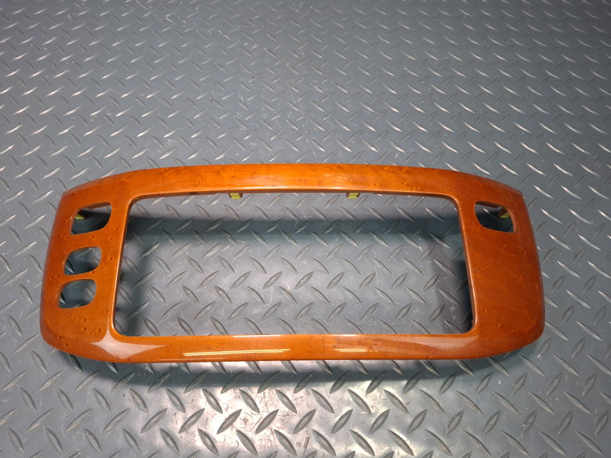 2003-2007 Lexus UZJ100L LX470 Dash Center Radio Wood Trim Bezel Panel