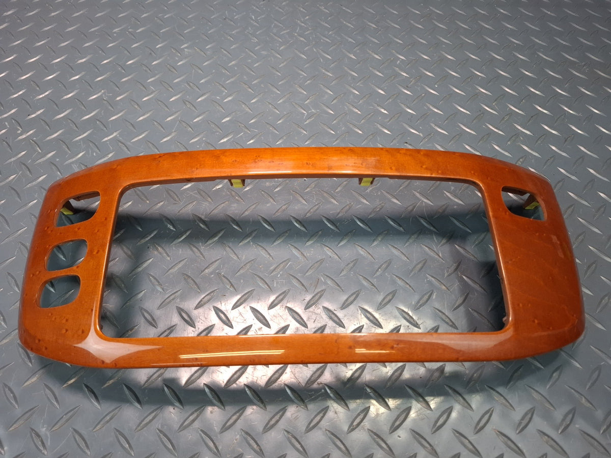 2003-2007 Lexus UZJ100L LX470 Dash Center Radio Wood Trim Bezel Panel