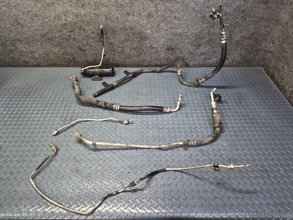87-89 Nissan Z31 300ZX 2+0 NA A/C Air Condition Hose Pipe Line Dryer Set OEM