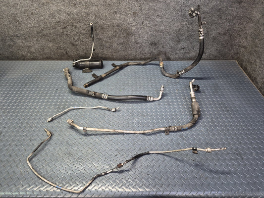 87-89 Nissan Z31 300ZX 2+0 NA A/C Air Condition Hose Pipe Line Dryer Set OEM