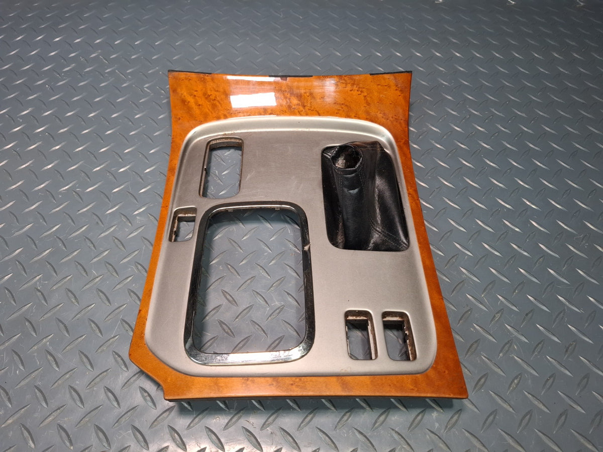 2003-2007 Lexus UZJ100L LX470 Center Console Shifter Wood Trim Cover  Panel
