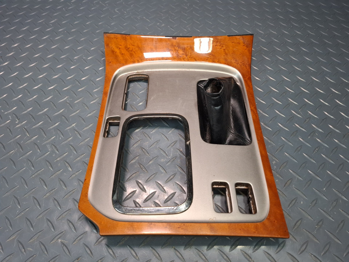 2003-2007 Lexus UZJ100L LX470 Center Console Shifter Wood Trim Cover  Panel