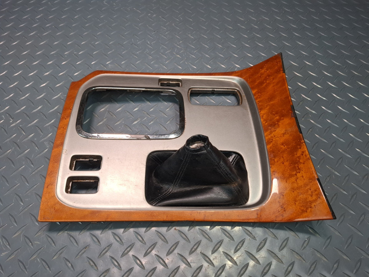 2003-2007 Lexus UZJ100L LX470 Center Console Shifter Wood Trim Cover  Panel
