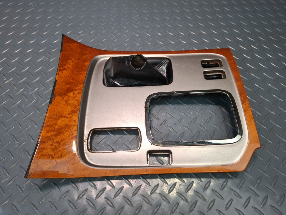 2003-2007 Lexus UZJ100L LX470 Center Console Shifter Wood Trim Cover  Panel