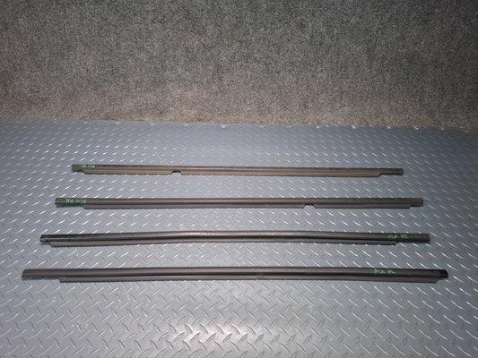 1998-2007 Lexus UZJ100L LX470 Door Window Weatherstrip Rubber Seal Molding Set