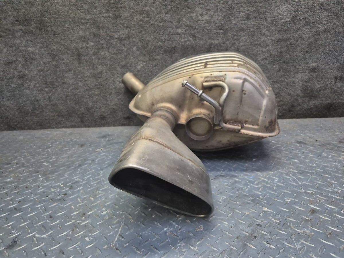 11-16 Porsche Panamera 970 3.6L Rear Right Left Side Exhaust Muffler W/ Tips Set