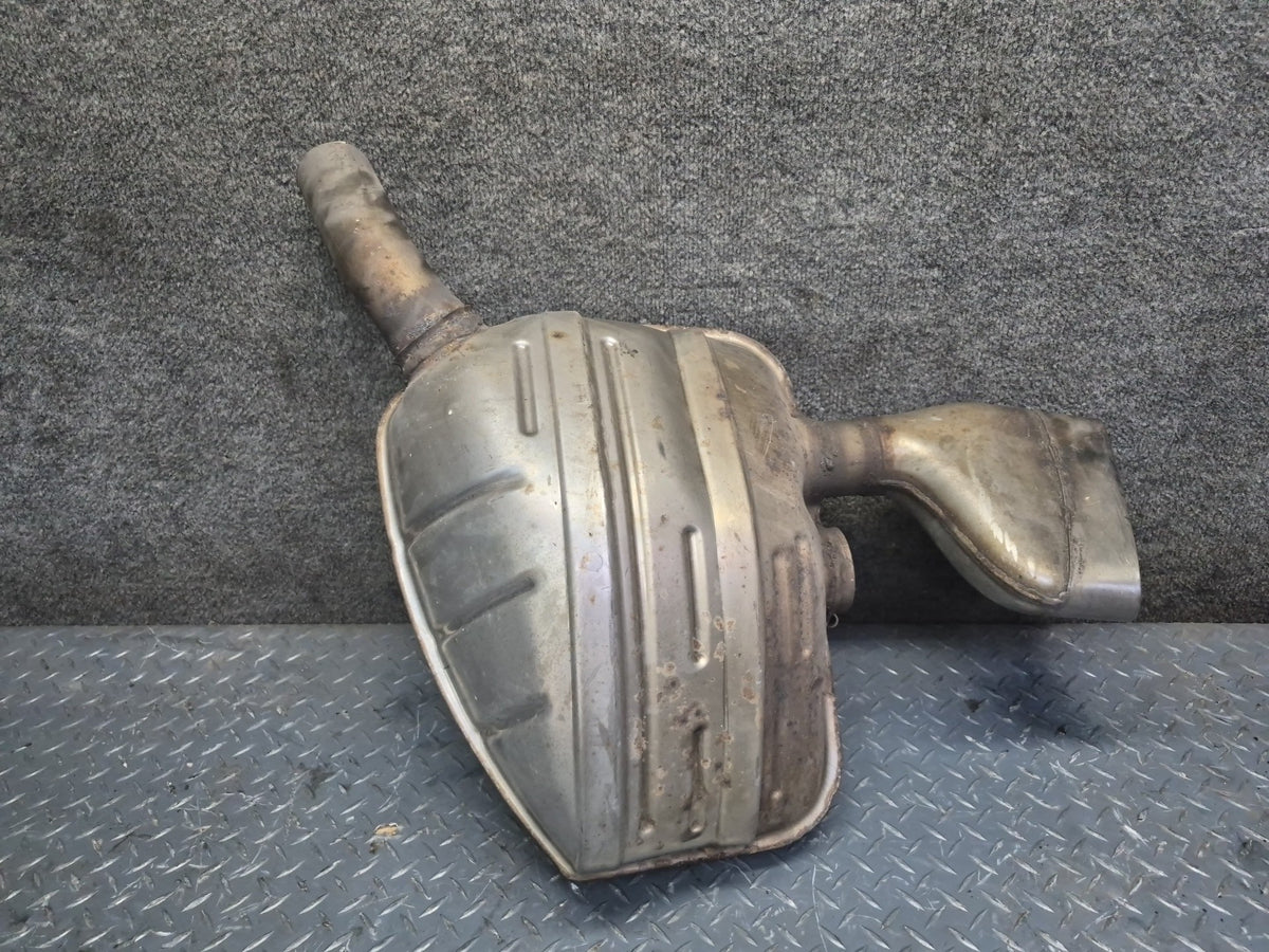 11-16 Porsche Panamera 970 3.6L Rear Right Left Side Exhaust Muffler W/ Tips Set